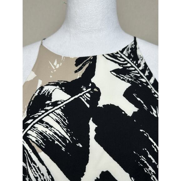 Tyche Sun Dress Tropical Knee Length Made in the USA Size Large Beach Cruise - Picture 2 of 13